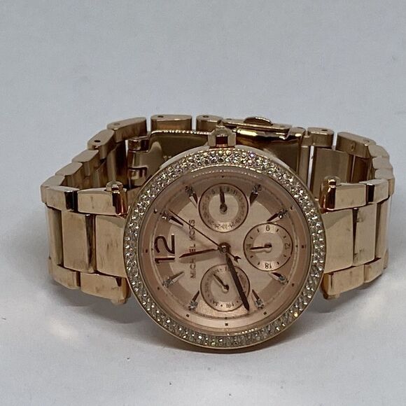 Michael Kors Parker MK6352 Womens Stainless Steel Analog Dial Quartz Watch XR442 - Picture 7 of 12